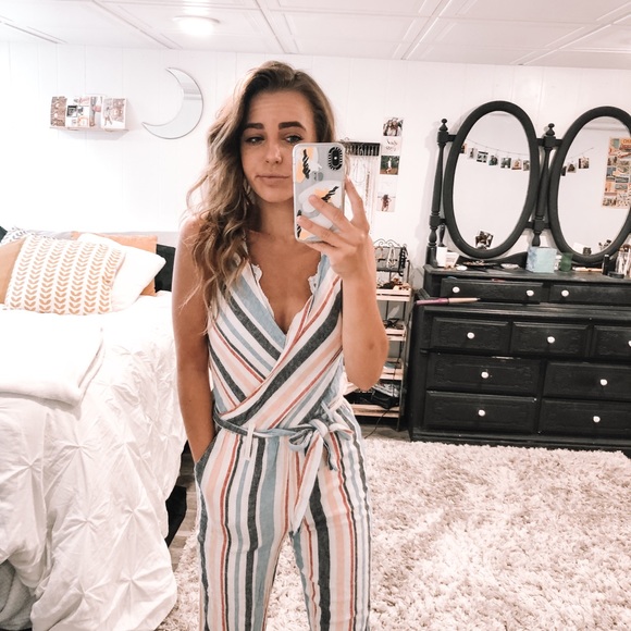 Adorable Stripe Jumpsuit!! - Picture 8 of 8